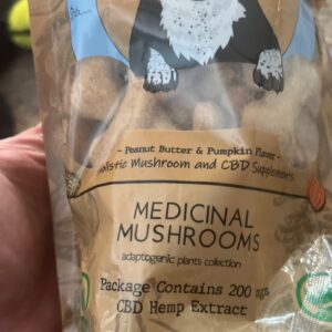 Josie bear treats medicinal Mushrooms